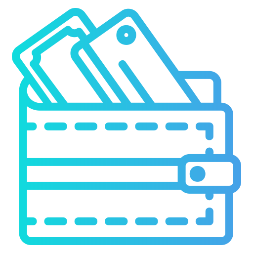 billetera icono gratis