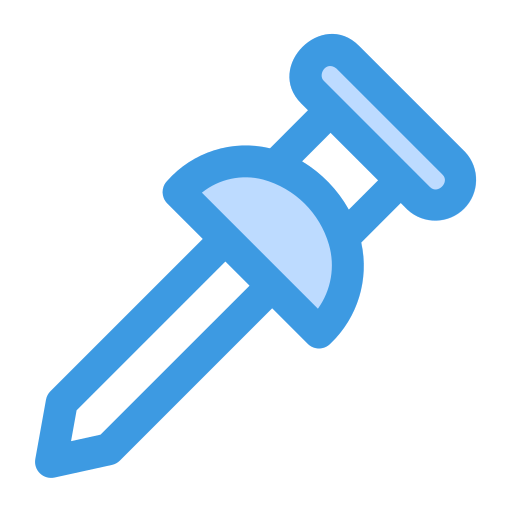 chincheta icono gratis