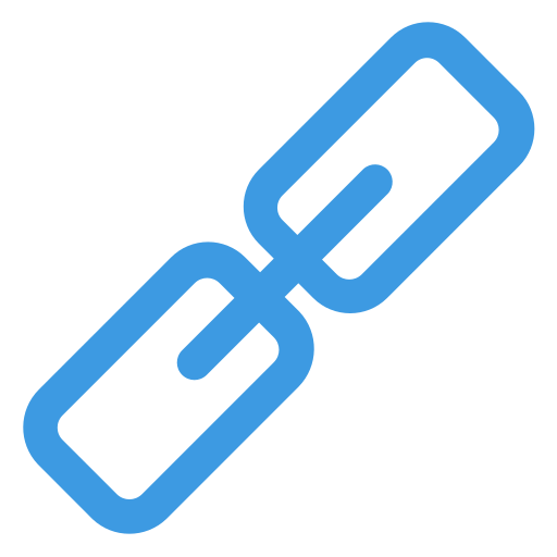 Hyperlink Generic Blue icon