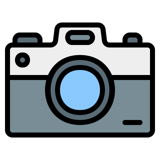 Camera Generic Outline Color icon