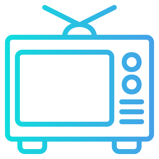 télévision Icône gratuit télévision Icône gratuit