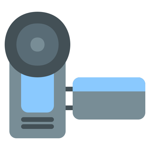 videocámara icono gratis