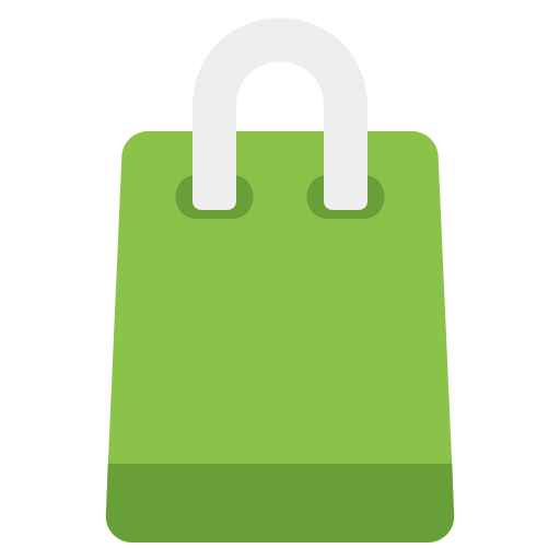 bolsa de compras grátis ícone