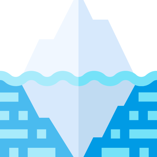 iceberg icono gratis