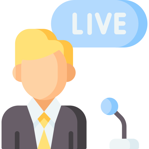 Новости в реальном времени бесплатно иконка Новости в реальном времени бесплатно иконка