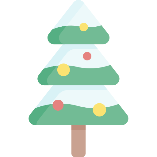 árbol de navidad icono gratis