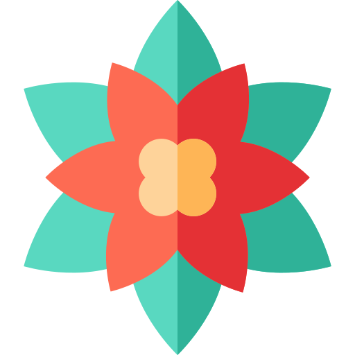 poinsettia icono gratis