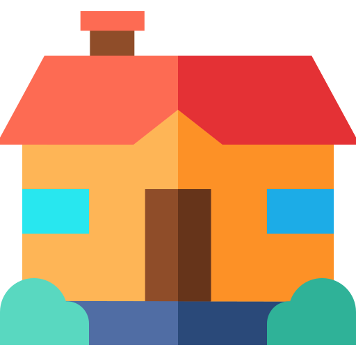 Home Basic Straight Flat icon