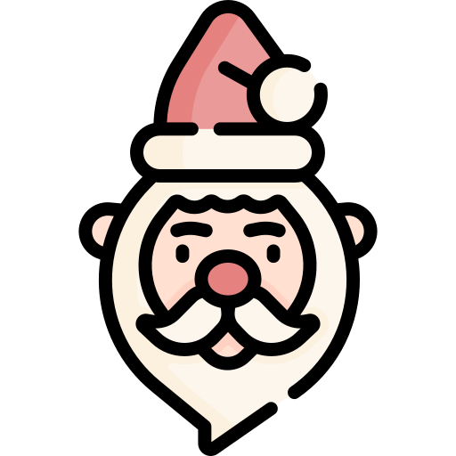 papá noel icono gratis