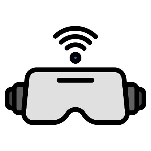 gafas vr icono gratis