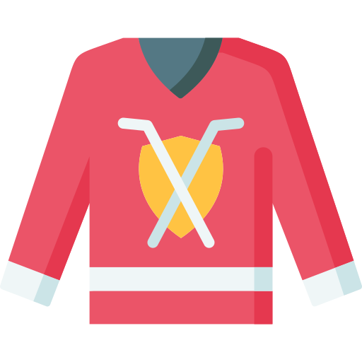 jersey de hockey icono gratis