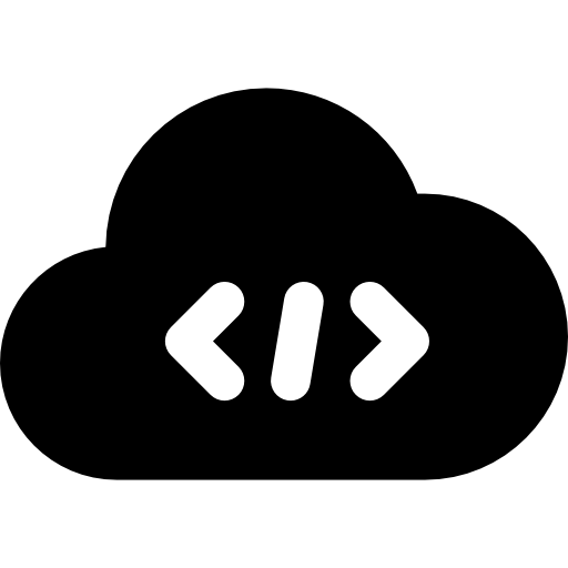 computación en la nube icono gratis