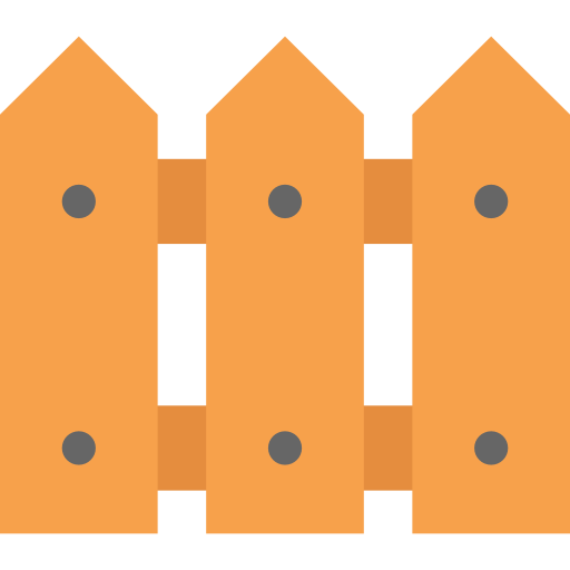 Fence free icon Fence free icon