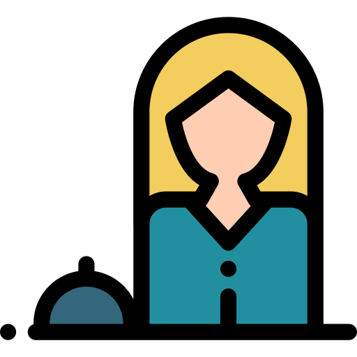 Receptionist - free icon