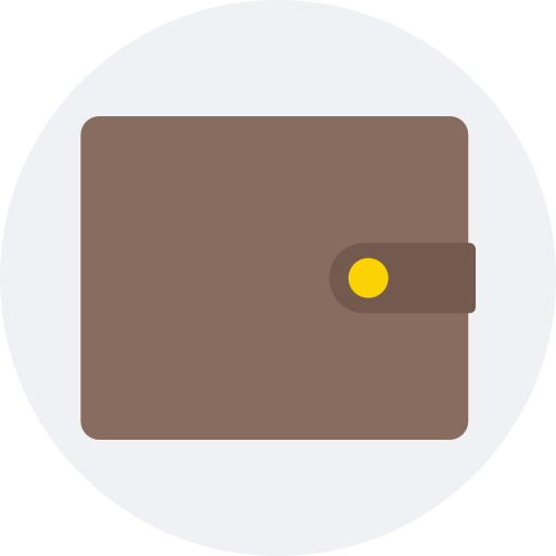 billetera icono gratis