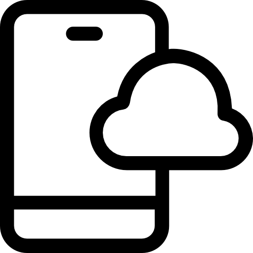 computación en la nube icono gratis