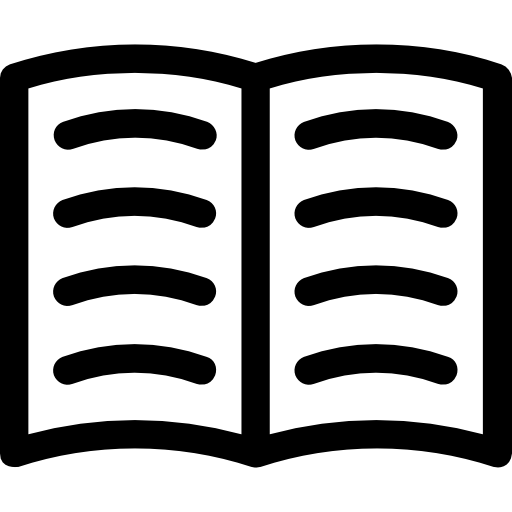 Open Book Prosymbols Lineal Icon