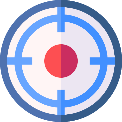 Target Basic Straight Flat icon