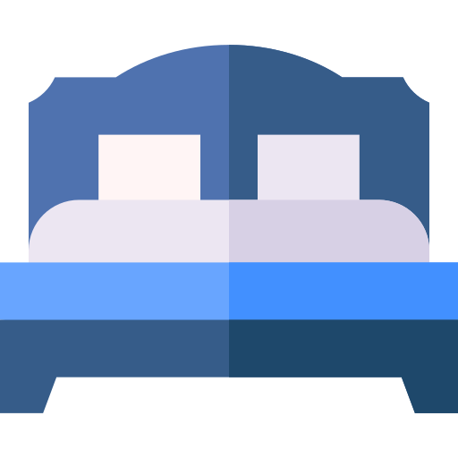 Bed Basic Straight Flat icon