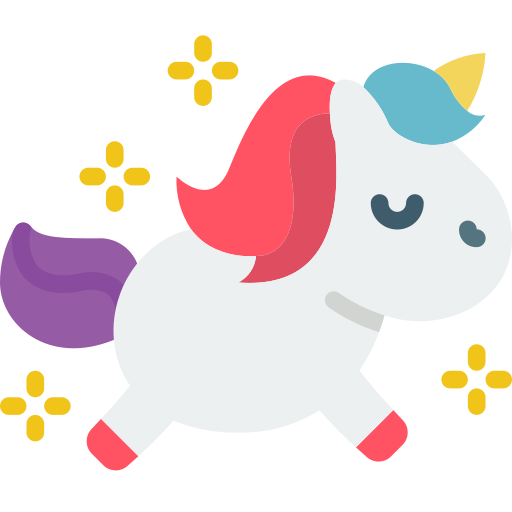 unicornio icono gratis