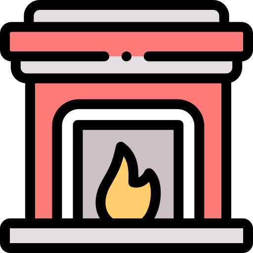 Fireplace free icon Fireplace free icon