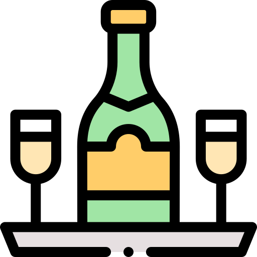 Champagne free icon