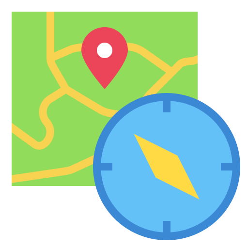 mapa icono gratis