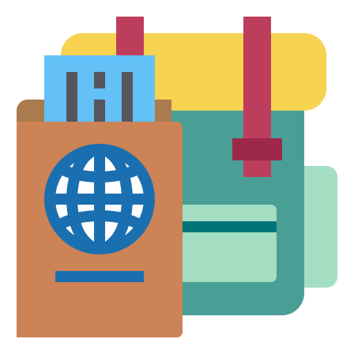 pasaporte icono gratis