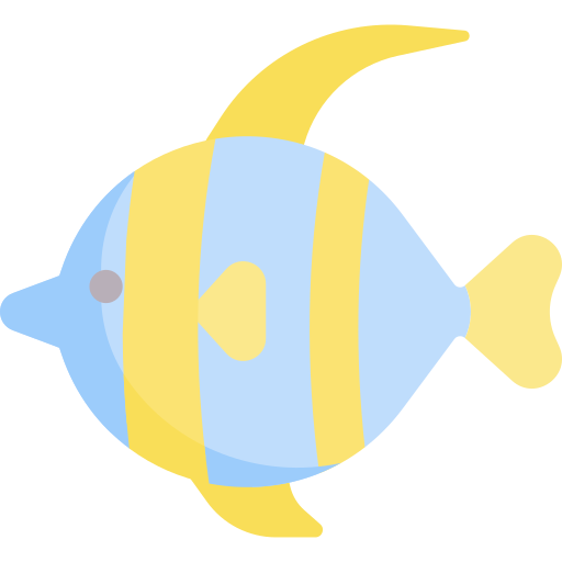 Angelfish Special Flat icon