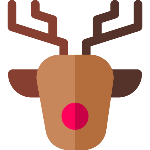 Deer Basic Rounded Flat icon