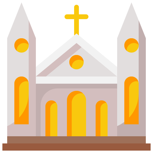 Generic Flat Church Icon