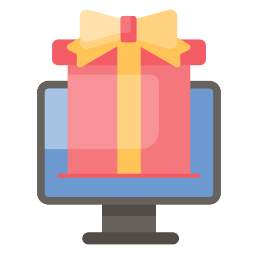 caja de regalo icono gratis