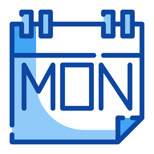 Cyber monday Generic Blue icon