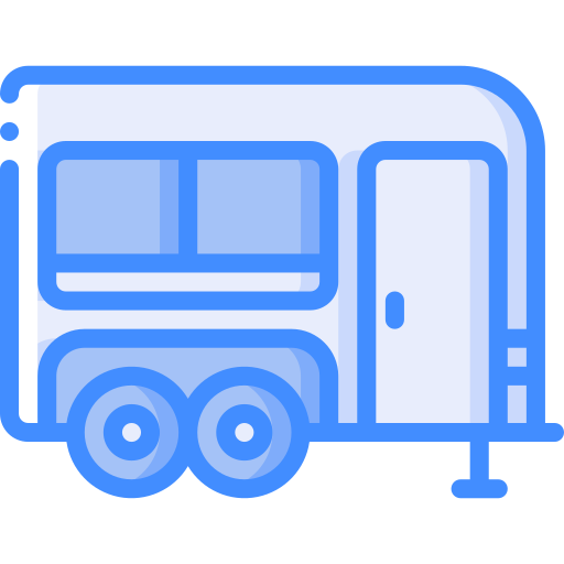 Mobile home - free icon