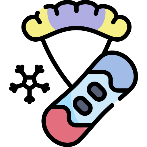 Snowkite free icon