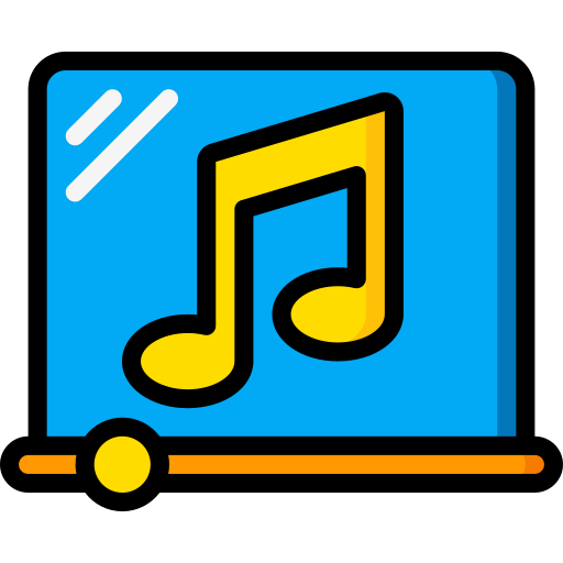 reproductor de música icono gratis