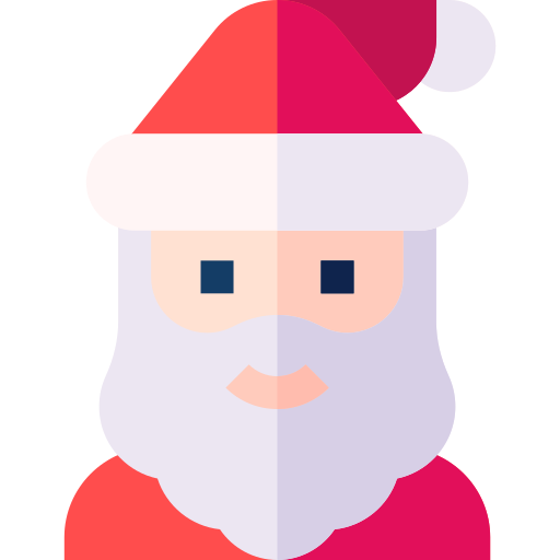 papá noel icono gratis