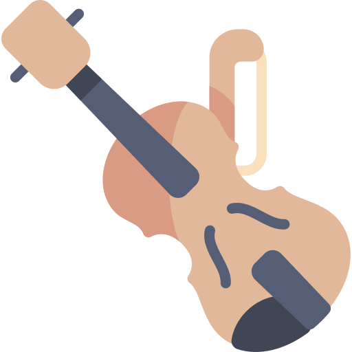 violín icono gratis