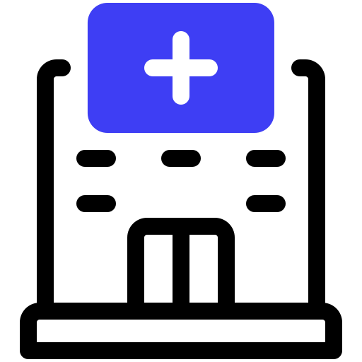 hôpital Icône gratuit