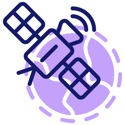 satélite icono gratis