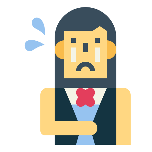 Crying free icon