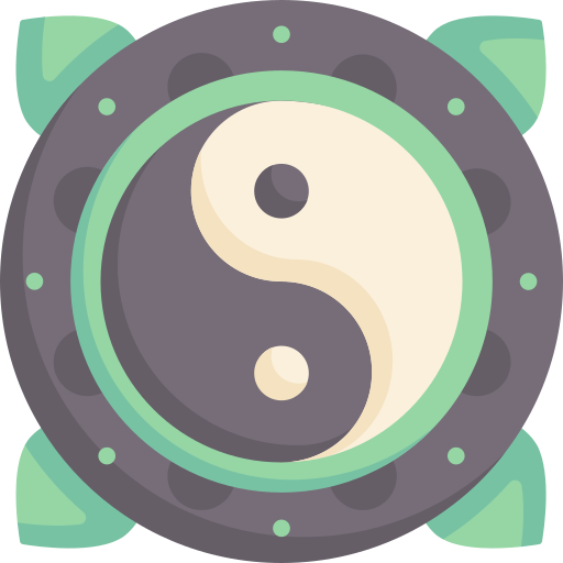 yin yang icono gratis