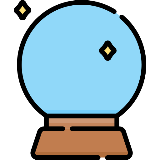 Crystal Ball Special Lineal Color Icon