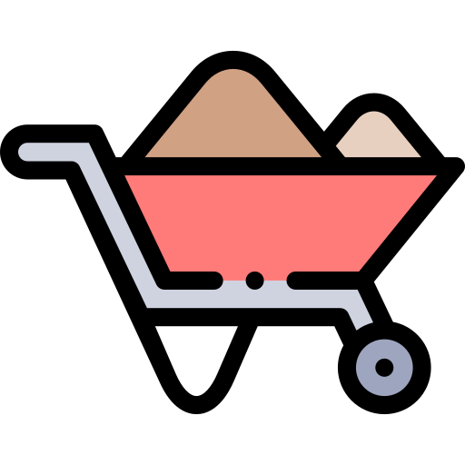 Wheelbarrow free icon Wheelbarrow free icon