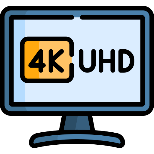 4k icono gratis