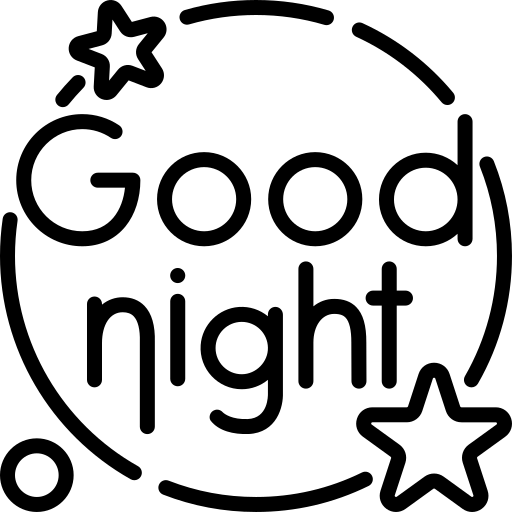 bonne nuit Icône gratuit bonne nuit Icône gratuit