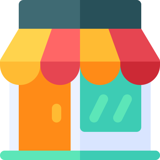 Store Basic Rounded Flat icon