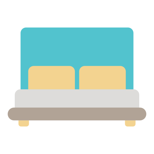 Bed Generic Flat icon