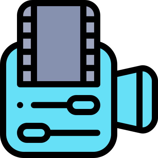 Video editing app - Free multimedia icons