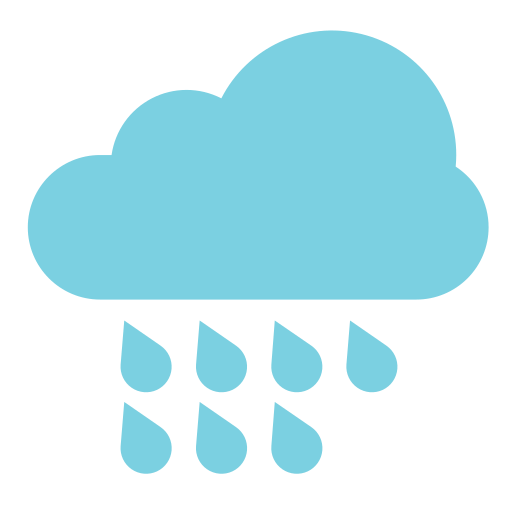 Rain Generic Flat icon